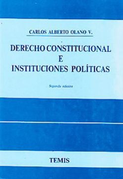 portada Derecho Constitucional E Instituciones Politicas
