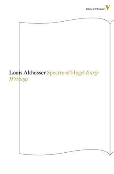 portada Spectre of Hegel: Early Writings (Radical Thinkers) 