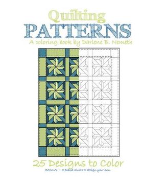 portada Quilting Patterns: Mindful meditation and Stress Relieving Patterns