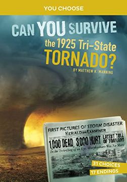 portada Can you Survive the 1925 Tri-State Tornado? (You Choose: Disasters in History) 