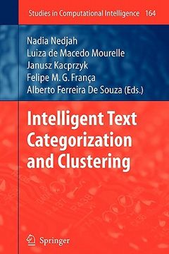 portada intelligent text categorization and clustering (en Inglés)