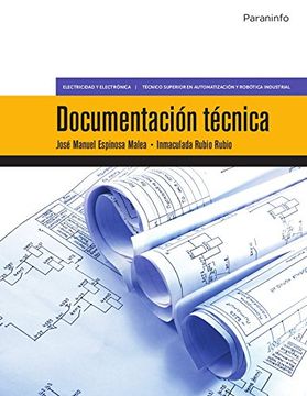 portada Documentacion Tecnica: Electricidad y Electronica: Tecnico Superior en Automatizacion y Robotica Industrial