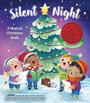 portada Silent Night: A Musical Christmas Book (en Inglés)