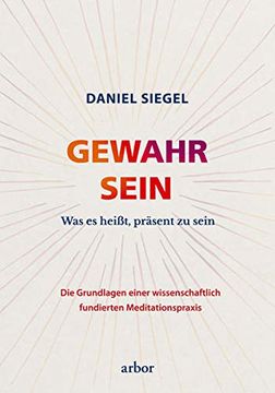 portada Gewahr Sein (in German)