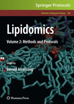 portada Lipidomics: Volume 2: Methods and Protocols
