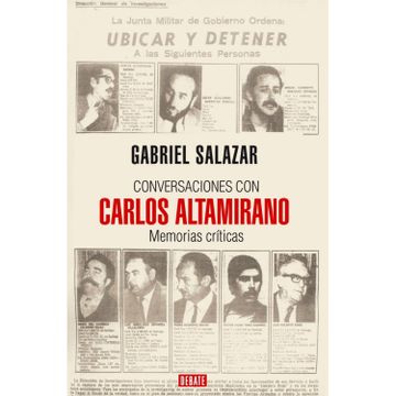 portada Conversaciones con Carlos Altamirano (in Spanish)