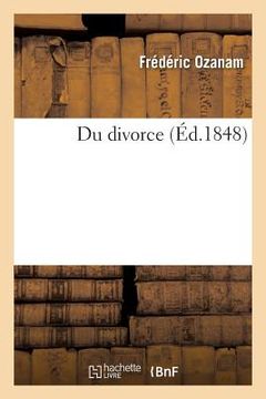 portada Du Divorce (en Francés)