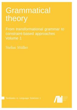 portada Grammatical Theory Vol. 1 