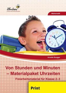 portada Von Stunden und Minuten - Materialpaket Uhrzeiten (Pr) (in German)
