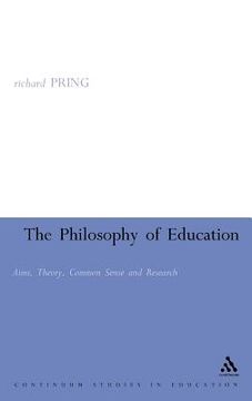 portada philosophy of education (en Inglés)