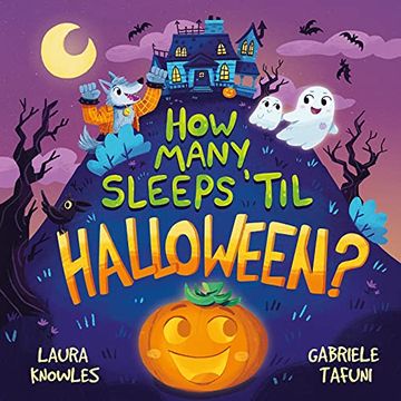 portada How Many Sleeps til Halloween: A Countdown to the Spookiest Night of the Year (en Inglés)