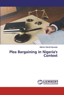 portada Plea Bargaining in Nigeria's Context (en Inglés)
