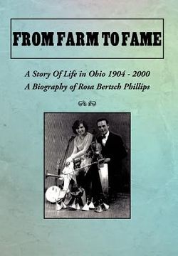 portada from farm to fame (en Inglés)