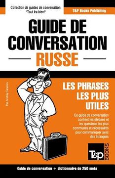 portada Guide de conversation Français-Russe et mini dictionnaire de 250 mots (in French)