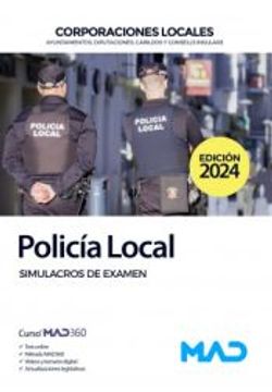 portada Policia Local. Simulacros de Examen (in Spanish)
