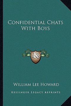 portada confidential chats with boys