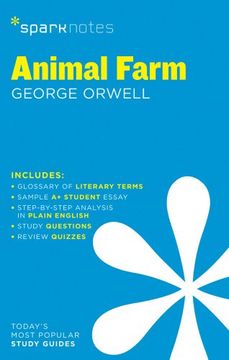 portada Animal Farm SparkNotes Literature Guide (SparkNotes Literature Guide Series) (in English)