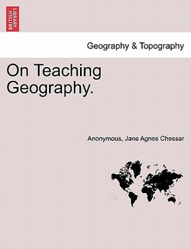 portada on teaching geography. (in English)