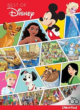 portada Disney: Best of Disney Look and Find (en Inglés)