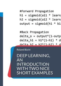 portada Deep Learning, an introduction with two nice short examples (in English)