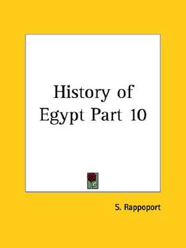 portada history of egypt part 10 (en Inglés)