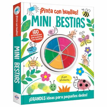 portada Mini Bestias - Pinta con Huellas (in Spanish)