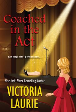portada Coached in the act (a cat & Gilley Life Coach Mystery) (en Inglés)
