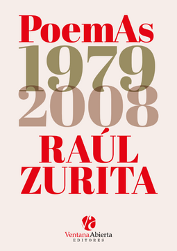 portada Poemas 1979-2008. Raul Zurita