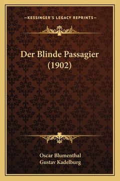 portada Der Blinde Passagier (1902) (in German)