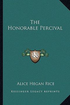 portada the honorable percival