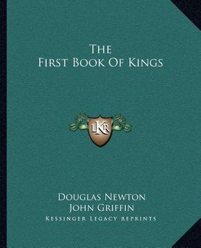 portada the first book of kings (in English)