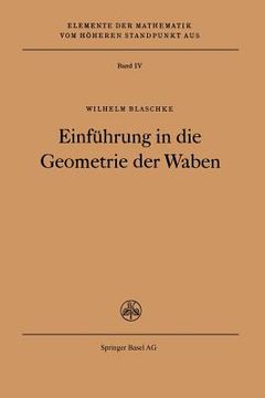 portada einfa1/4hrung in die geometrie der waben (en Alemán)