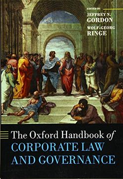 portada The Oxford Handbook of Corporate law and Governance (in English)