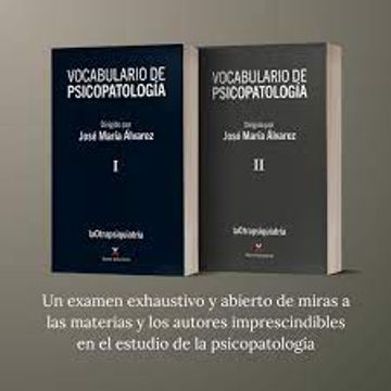 portada Vocabulario de Psicopatología Volúmenes i y ii (in Spanish)