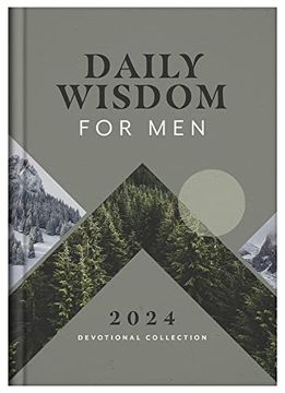 portada Daily Wisdom for men 2024 Devotional Collection (en Inglés)