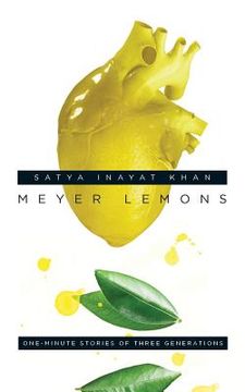 portada Meyer Lemons: One-Minute Stories of Three Generations (en Inglés)
