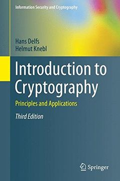 portada Introduction to Cryptography: Principles and Applications (Information Security and Cryptography) (en Inglés)