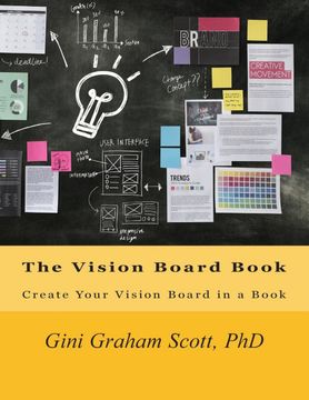 portada The Vision Board Book: Create Your Vision Board in a Book (in English)