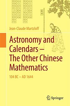 portada Astronomy and Calendars the Other Chinese Mathematics 104 bc ad 1644 (en Inglés)