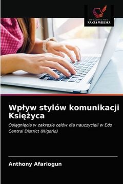 portada Wplyw stylów komunikacji Księżyca (en Polaco)