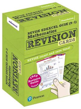 portada REVISE Edexcel GCSE (9-1) Mathematics Foundation Revision Cards: includes FREE online Revision Guide (REVISE Edexcel GCSE Maths 2015)