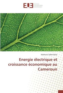 portada Energie électrique et croissance économique au Cameroun (OMN.UNIV.EUROP.)