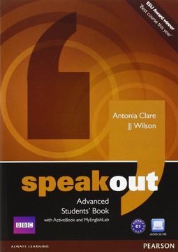portada Speakout Advanced Students' Book With dvd (en Inglés)