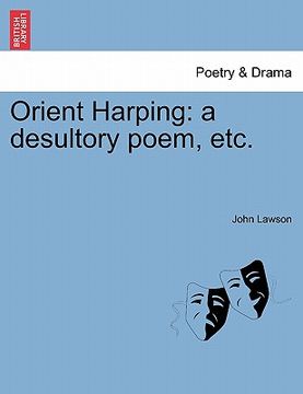 portada orient harping: a desultory poem, etc. (en Inglés)