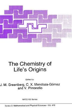 portada the chemistry of life s origins (en Inglés)