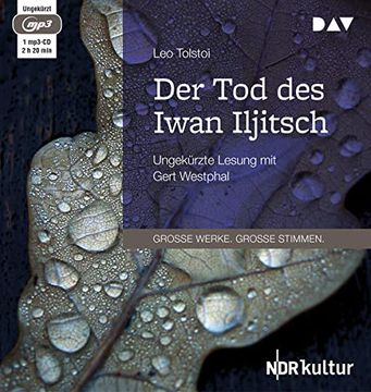 portada Der tod des Iwan Iljitsch: Ungekürzte Lesung mit Gert Westphal (1 Mp3-Cd) (en Alemán)