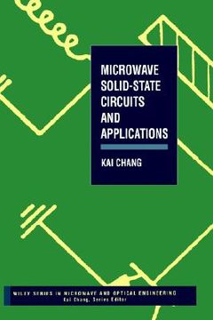 portada microwave solid-state circuits and applications (in English)