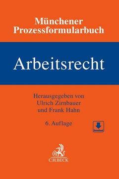 portada Münchener Prozessformularbuch bd. 6: Arbeitsrecht (en Alemán)