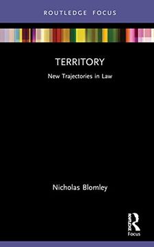 portada Territory: New Trajectories in law (in English)