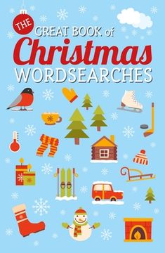 portada The Great Book of Christmas Wordsearches (en Inglés)